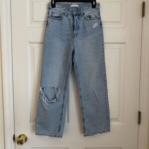 H&M Light Blue Boyfriend Jeans